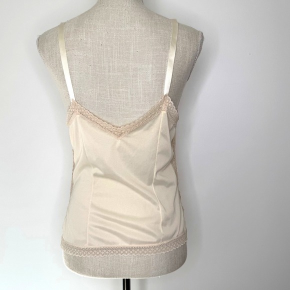 Vintage Cream‎ Lace Inset Cami Small Cream - Picture 2 of 6